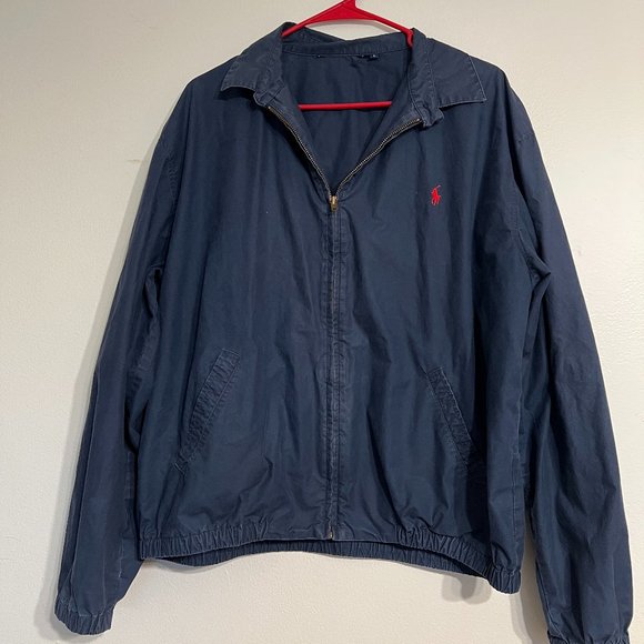 Polo Ralph Lauren Other - Polo Ralph Lauren Poplin Twill Golf Zip-up Jacket Large